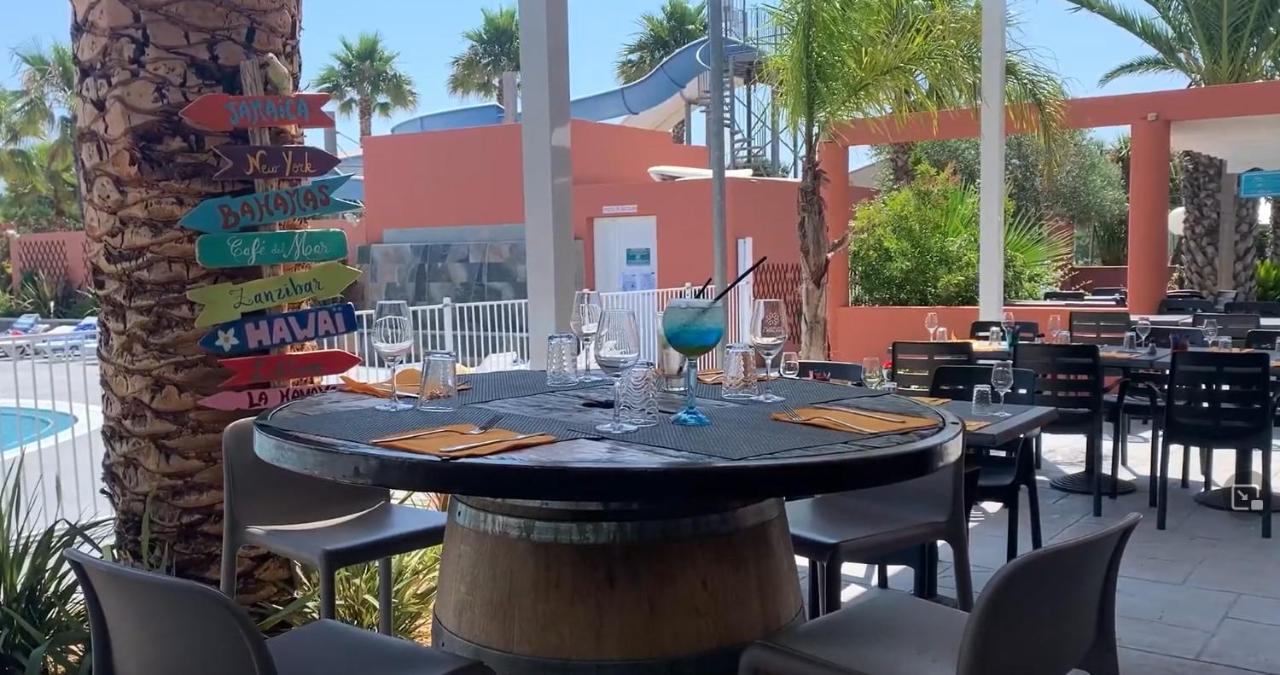 ארגלס-סור-מר Camping Del Mar 10, Mobil Home Petit Paradis, 6 Personnes, Bord De Mer, Camping Del Mar Village מראה חיצוני תמונה