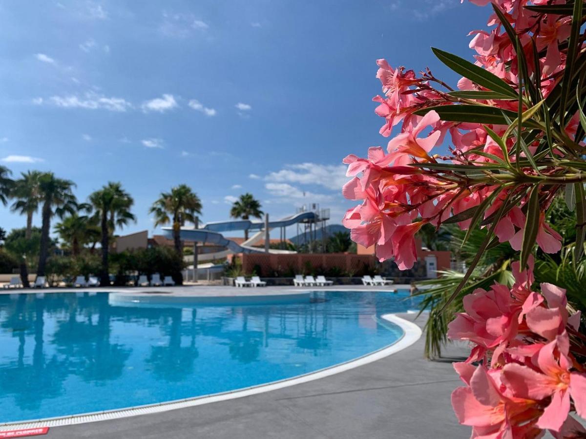 ארגלס-סור-מר Camping Del Mar 10, Mobil Home Petit Paradis, 6 Personnes, Bord De Mer, Camping Del Mar Village מראה חיצוני תמונה