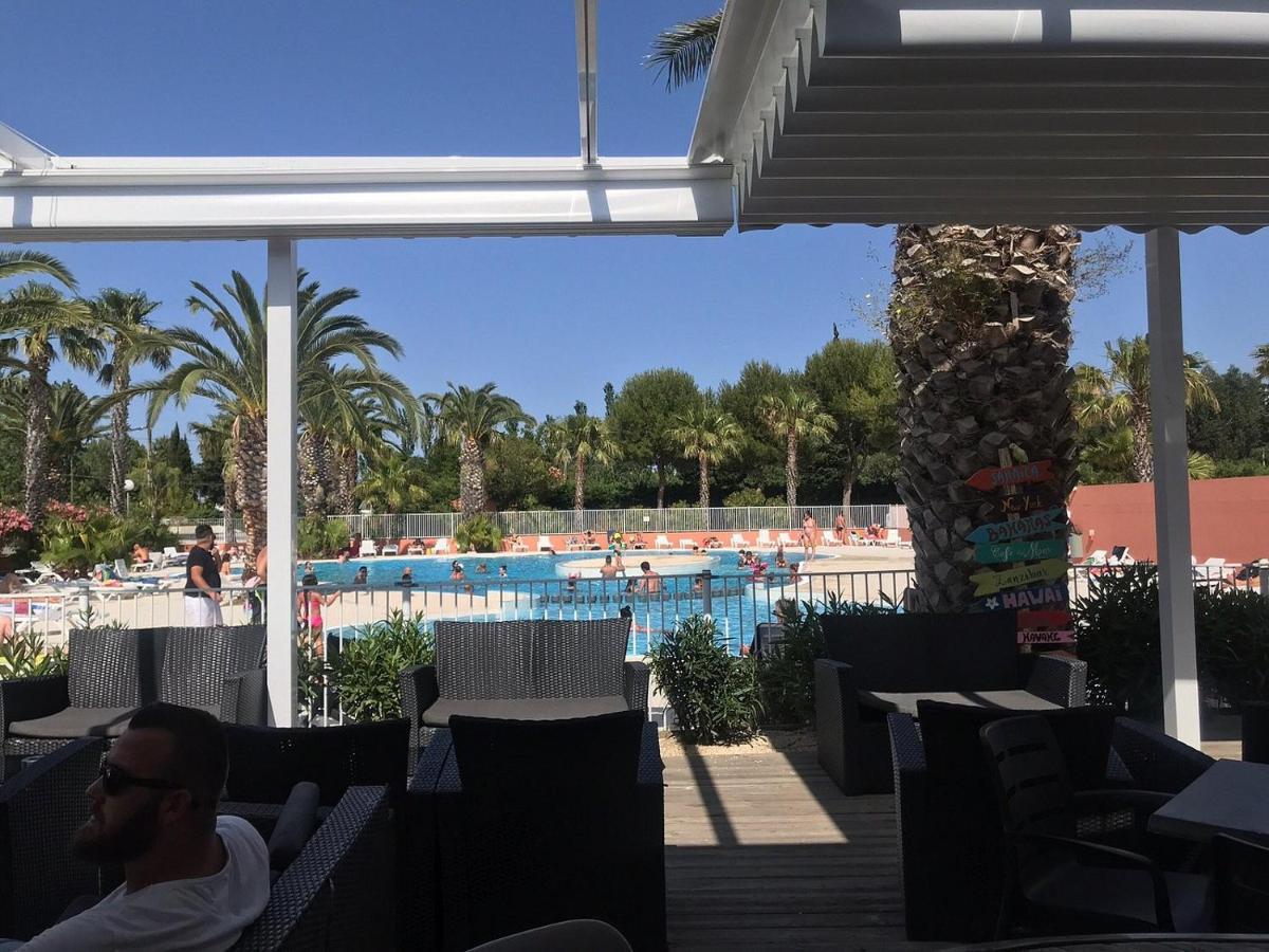 ארגלס-סור-מר Camping Del Mar 10, Mobil Home Petit Paradis, 6 Personnes, Bord De Mer, Camping Del Mar Village מראה חיצוני תמונה