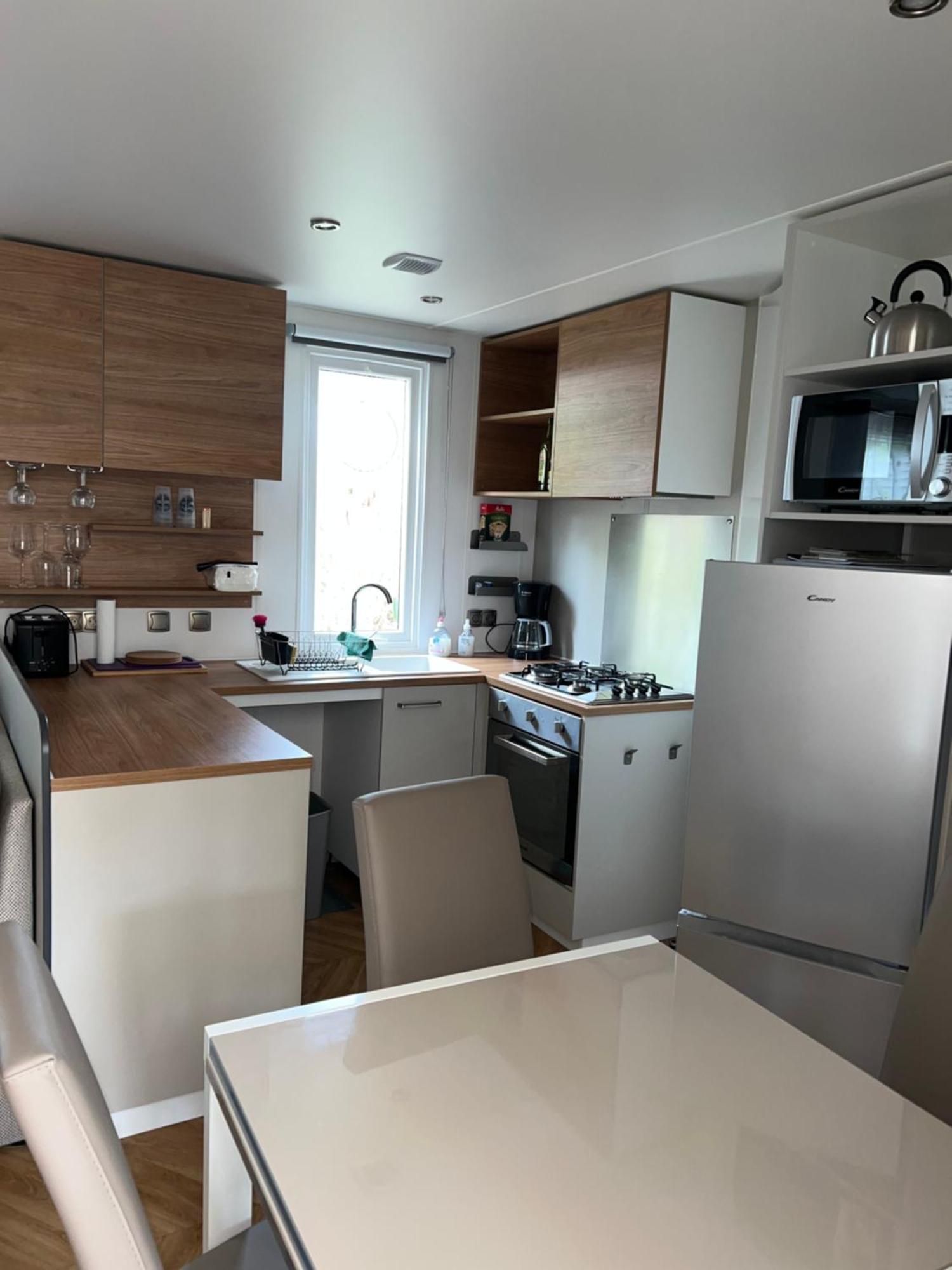 ארגלס-סור-מר Camping Del Mar 10, Mobil Home Petit Paradis, 6 Personnes, Bord De Mer, Camping Del Mar Village מראה חיצוני תמונה